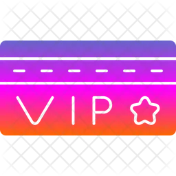 Vip Card  Icon