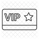 Vip Card  Symbol