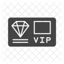 Vip Card  Icon