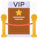 VIP Eintrittskarte VIP Eingang VIP Eingang Symbol