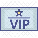 VIP Grusse Event Pass Event Ticket Icon