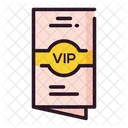 Vip Invitaion Icon