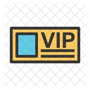 Vip Karte Ticket Symbol