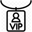 American Football Sport VIP Karte Symbol