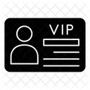 VIP Karte Spielerkarte Ticket Symbol