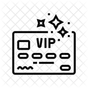 VIP Karte VIP Premium Symbol