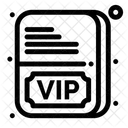 VIP-Karte  Symbol