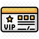 VIP Mitgliedschaft Mitgliedschaft VIP Pass Symbol