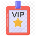 Vip Card Vip Pass Vip Id Icon