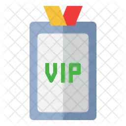 Vip Pass  Icon