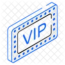 VIP Ticket VIP Pass Eintrittskarte Symbol