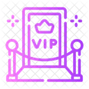Vip Room Barrier Fence Icon