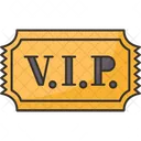 Vip Ticket Icon