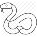 Viper Reptile Scaly Icon