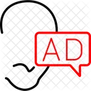 Viral Ad Internet Advertising Marketing Strategy Icon
