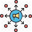 Viral Content Hot Topics Icon