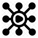 Viral Marketing Advertising Icon
