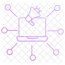 バイラルマーケティング、マーケティング、広告 アイコン