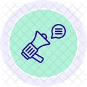 Viral Marketing Line Icon Icon