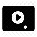 Viral Media Video Streaming Video Icon