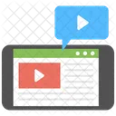 Mobile Video Media Icon