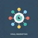 Viral Marketing Sozial Symbol