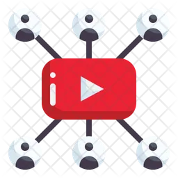 Virales Marketingvideo  Symbol