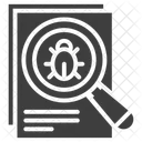 Sicherheit Viren Scan Symbol