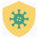 Virus Schild  Symbol