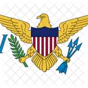 Virgin Islands Of The United States Flag Country Icon