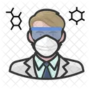 Avatar Virologo Blanco Icon