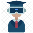 Virtual Reality Student Icon