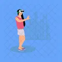 Virtual Reality Architecture Icon