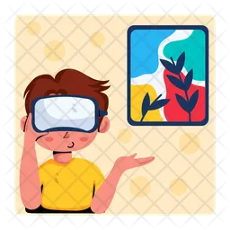 Virtual Art  Icon