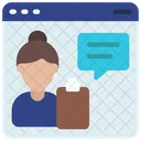 Virtual Assistant Virtual Assistant Icon