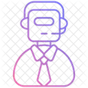 Virtual Assistant Artificial Intelligence Technology Icon