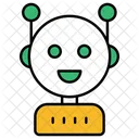Virtual Assistant Artificial Intelligence Technology Icon