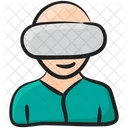 Virtual Assistant Vr Glasses Vr Shades Icon