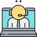 Virtual Assistant Artificial Intelligence Technology Icon