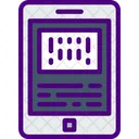 Virtual Barcode  Icon