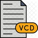 CD Virtual Arquivo Tipo De Arquivo Ícone