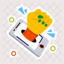 Virtual Celebration Digital Event Online Celebration Icon