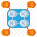 Virtual Circuit  Icon