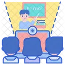 Virtual Class Online Class Digital Class Icon