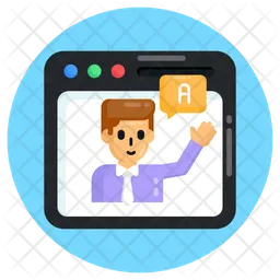 Virtual Class  Icon