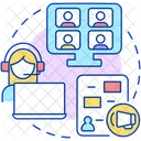 Elearning Software Technique Icon