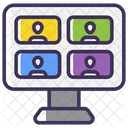 Virtual Classroom Icon