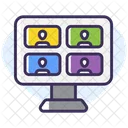 Virtual classroom  Icon