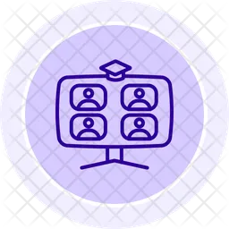 Virtual classroom  Icon