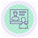 Virtual Classroom Virtual Classroom Icon